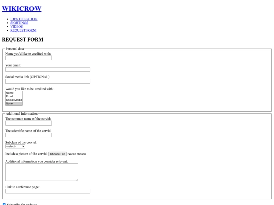 REQUESTFORM screenshot