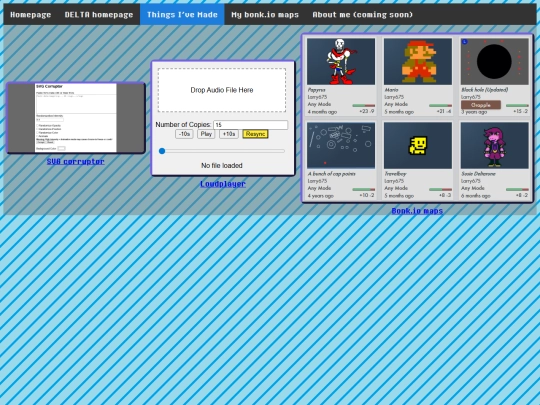 html_creations/creationslist screenshot
