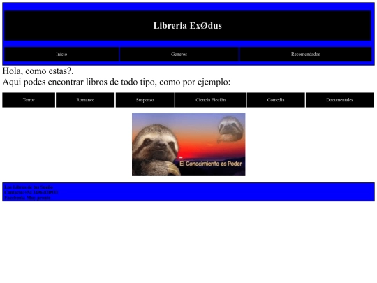 index screenshot