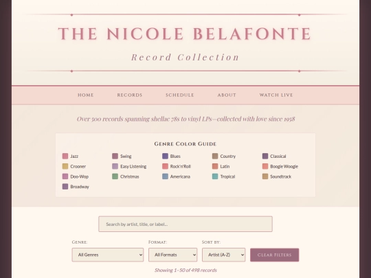 records screenshot