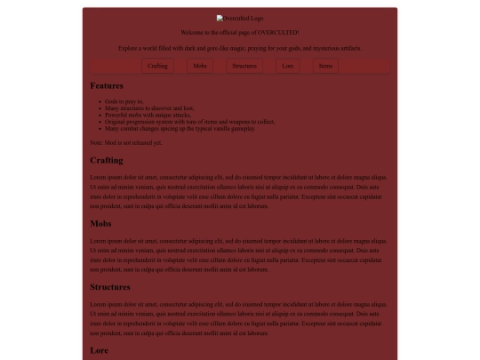 OVERCULTED screenshot