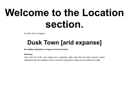 locations screenshot