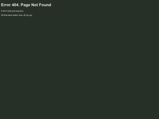 not_found screenshot