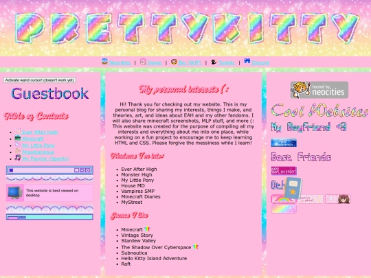 index screenshot