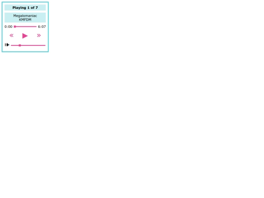 musicplayermetal screenshot