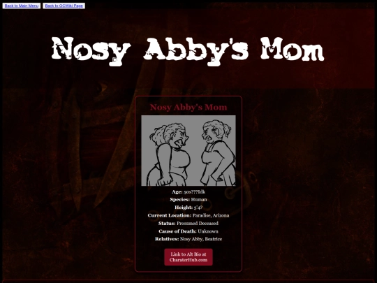 OCsWikiPage/Nosy_Abbys_Mom screenshot