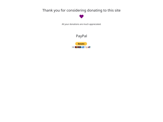 donate screenshot