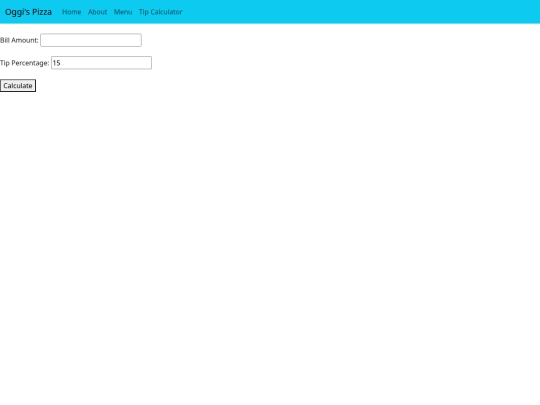 Oggi's Pizza/tip screenshot