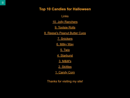 W3.CSS_Halloween/links screenshot