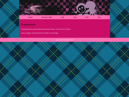 MonsterHighFrankiestein screenshot