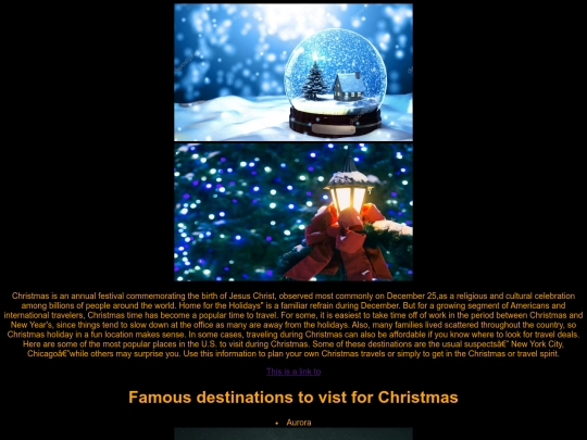 Christmas screenshot