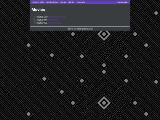 categories/movies screenshot