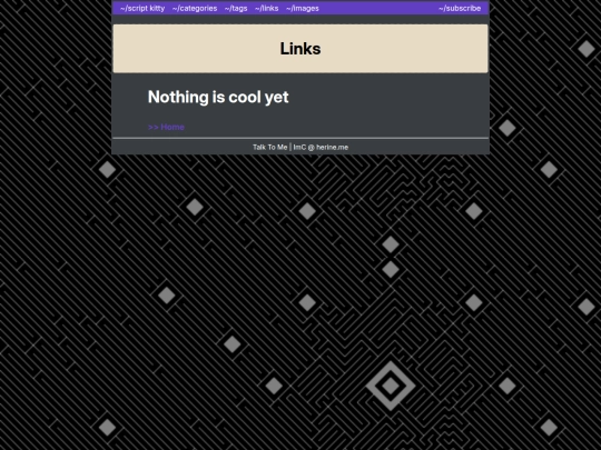 links screenshot