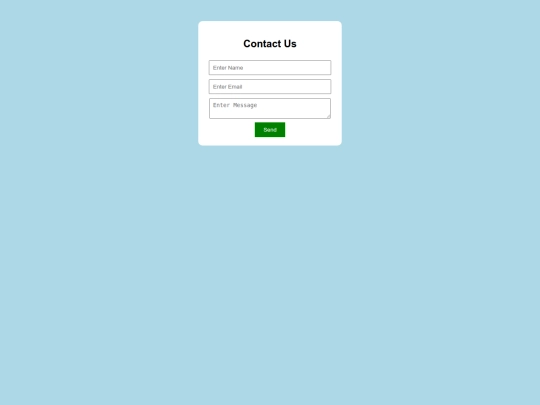 contact/info screenshot