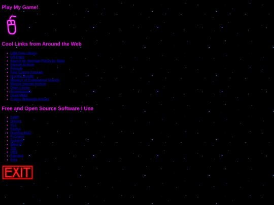 links screenshot