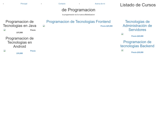 trabajo3/menu screenshot