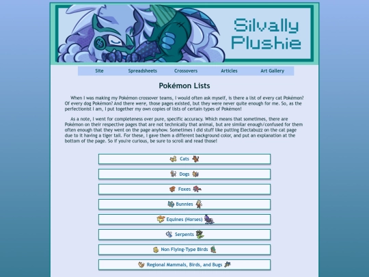 lists screenshot