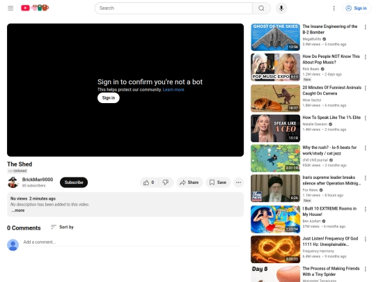theshed screenshot