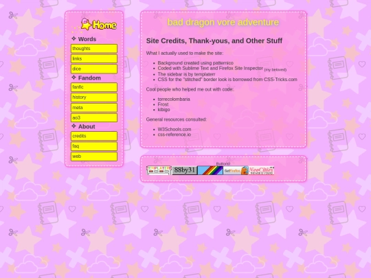 credits screenshot
