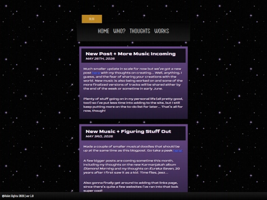 blog screenshot