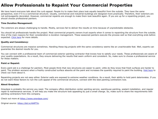 AllowProfessionalstoRepaintYourCommercialProperties screenshot