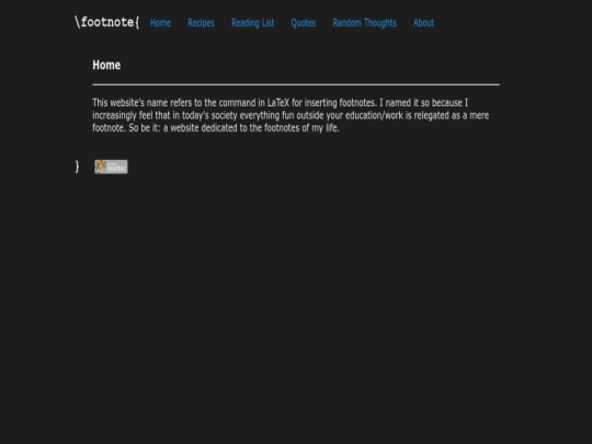 index screenshot