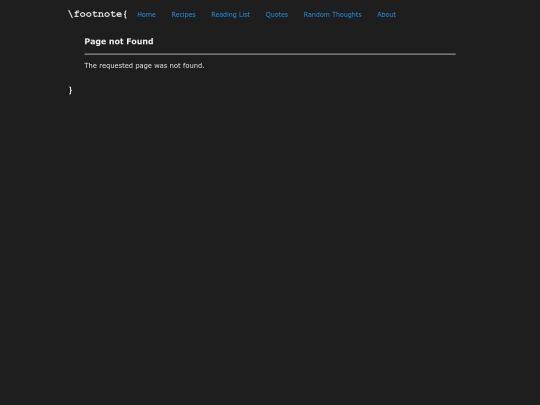 not_found screenshot