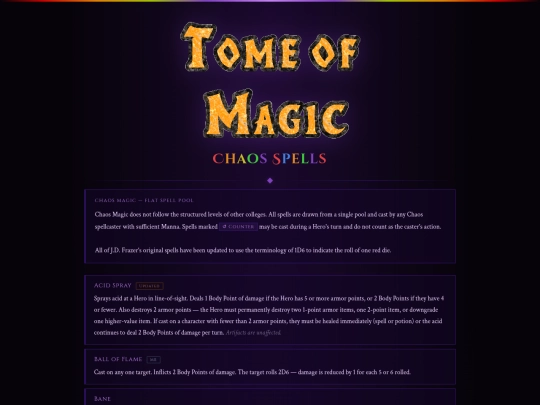 Chaos screenshot