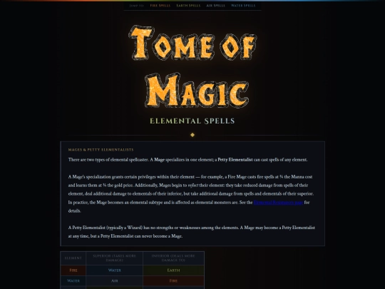 Elemental screenshot