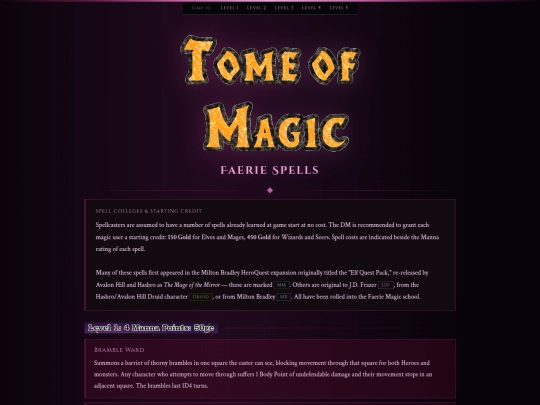 Faerie screenshot