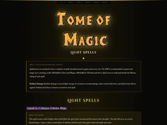 Light screenshot