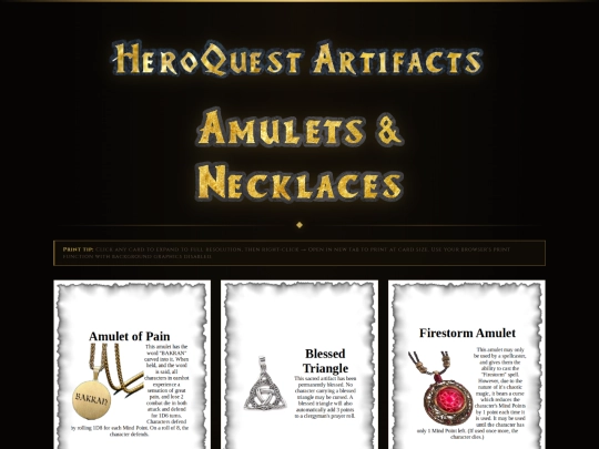 amulet screenshot