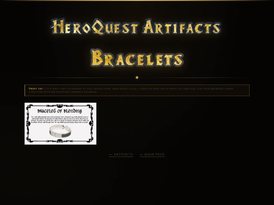 bracelet screenshot