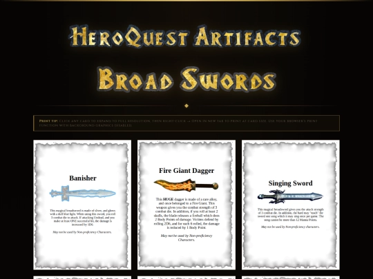 broadsword screenshot