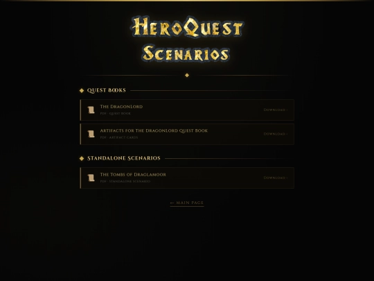 scenarios screenshot