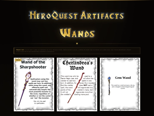 wand screenshot