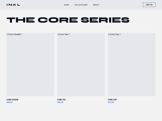 core-series screenshot