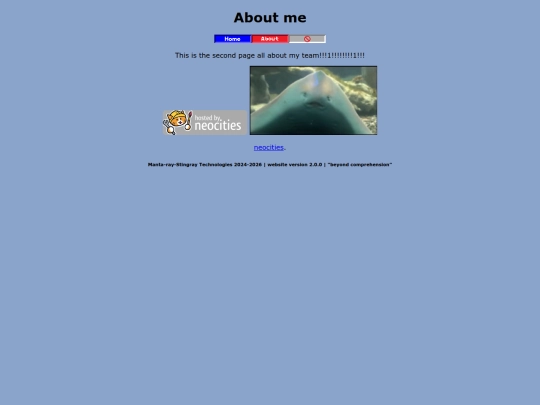 aboutme screenshot