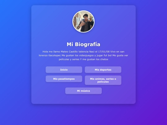 biografia screenshot