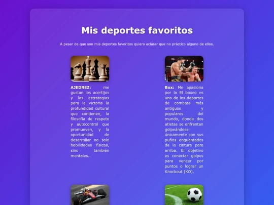 deportes screenshot