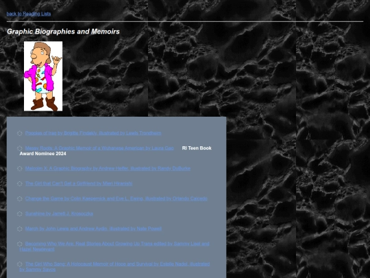 graphic-biographies screenshot