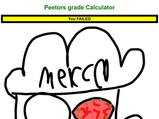 gradecalculator/JS_GradeCalculator screenshot