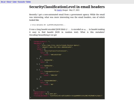 post/classified-emails screenshot
