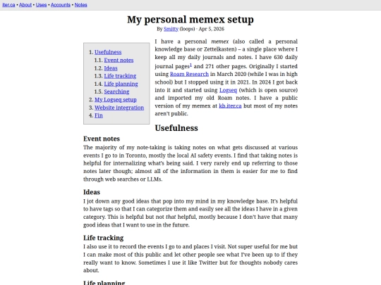 post/memex-setup screenshot