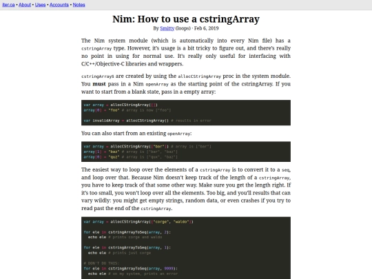 post/nim-cstringarray screenshot