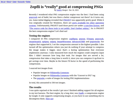post/zopfli screenshot