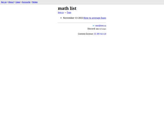 tags/math screenshot