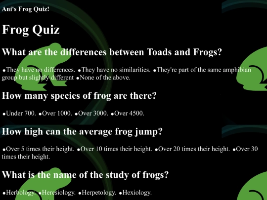 quiz screenshot