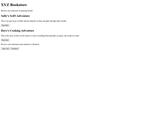 0. Learning html/bookstorepagefreecodecamp screenshot