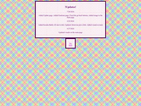 update screenshot